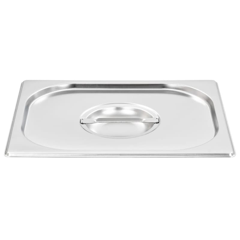 Bradepandelåg 2 Stk. Gn 1/2 325 X 265 Mm Rustfrit Stål - Sølv - Havemøbler - Udendørsgruppe - Havesæt