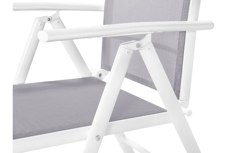 Catania havemøbler med bord + 6 stole - Grå - Havemøbler - Udendørsgruppe - Havesæt