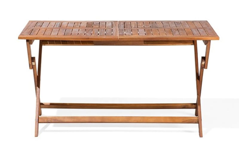 Cento havemøbler med bord + 6 stole - Træ / natur - Havemøbler - Udendørsgruppe - Havesæt