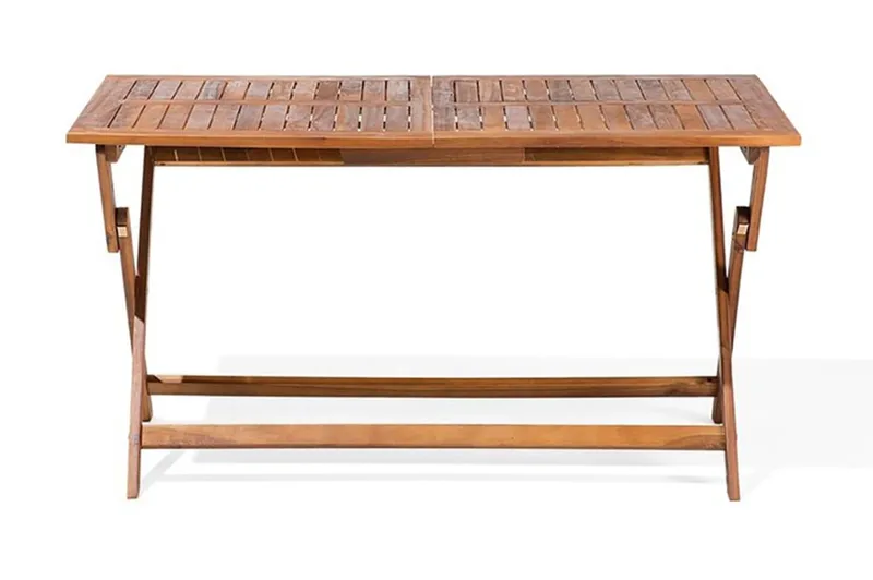 Cento havemøbler med bord + 6 stole - Træ / natur - Havemøbler - Udendørsgruppe - Havesæt