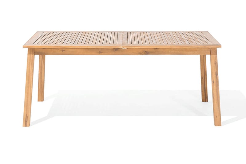 Cesana havemøbler med bord + 8 stole - Træ / natur - Havemøbler - Udendørsgruppe - Havesæt