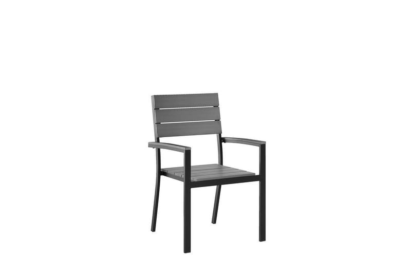 Como havemøbler med bord + 6 stole - Grå - Havesæt