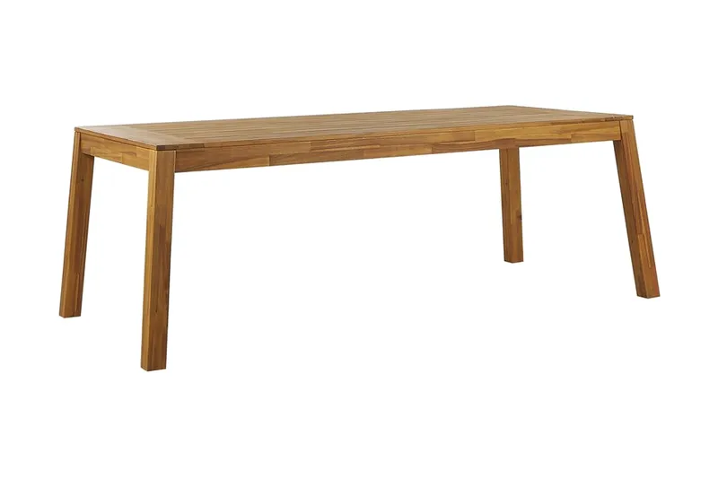 Coteto Spisebordssæt 225 cm + 6 Stole - Akacie - Havemøbler - Udendørsgruppe - Havesæt