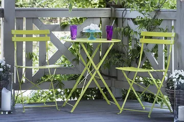 Fiori balkonssæt 52 cm - Grøn - Havemøbler - Balkon - Balkonmøbler - Altansæt