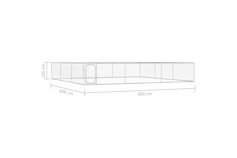 Foldbart Hundebassin 120 X 30 Cm Pvc Rød - Rød - Havemøbler - Udendørsgruppe - Havesæt