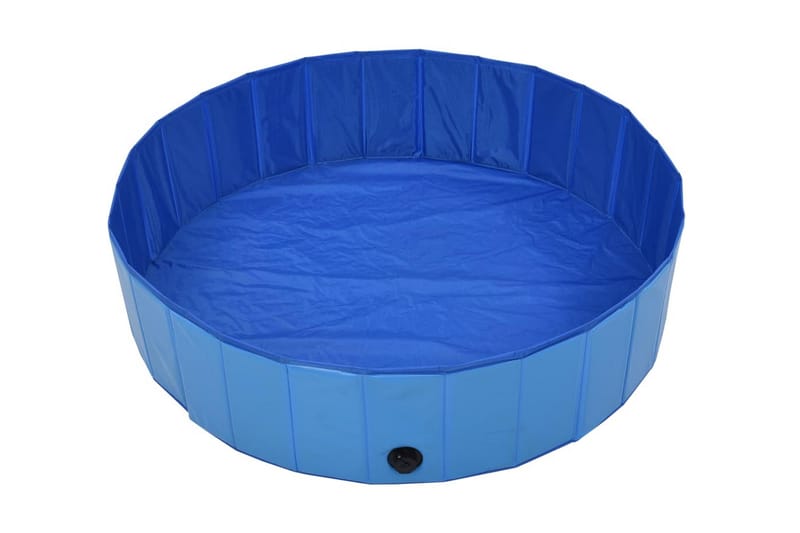 Foldbart Hundebassin 120 X 30 Cm Pvc Blå - Blå - Havemøbler - Udendørsgruppe - Havesæt