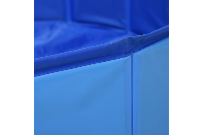 Foldbart Hundebassin 120 X 30 Cm Pvc Blå - Blå - Havemøbler - Udendørsgruppe - Havesæt
