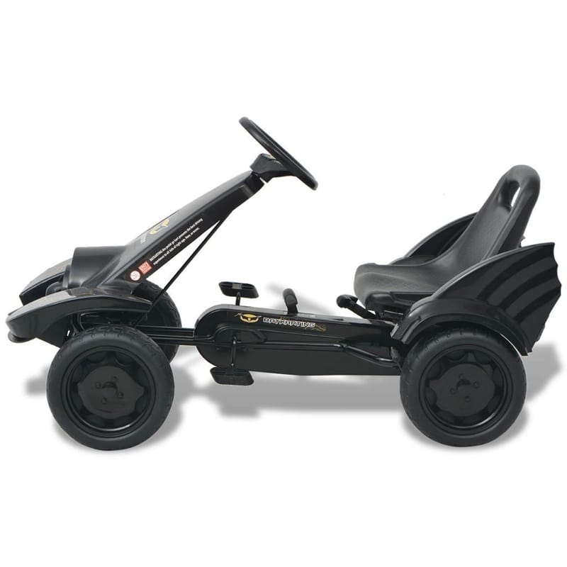 Gokart Med Pedaler Med Justerbart Sæde I Sort - Sort - Havemøbler - Udendørsgruppe - Havesæt