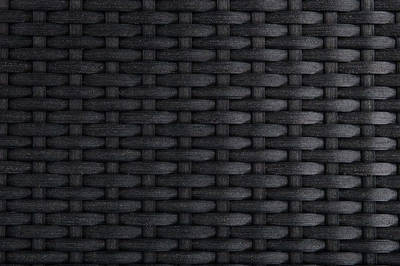 Grosseto havemøbler med bord + 6 stole - Sort - Havemøbler - Udendørsgruppe - Havesæt