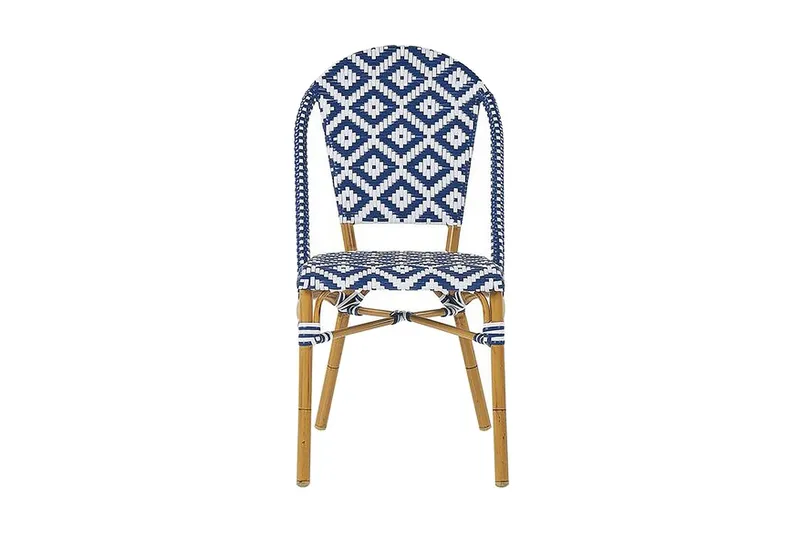 Havemøbelsæt med bord og 4 stole RIFREDDO - Blå - Havemøbler - Udendørsgruppe - Havesæt