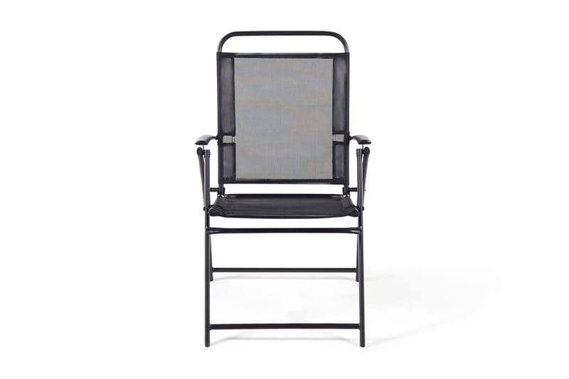 Livo havemøbler med bord + 4 stole - Sort - Havemøbler - Udendørsgruppe - Havesæt