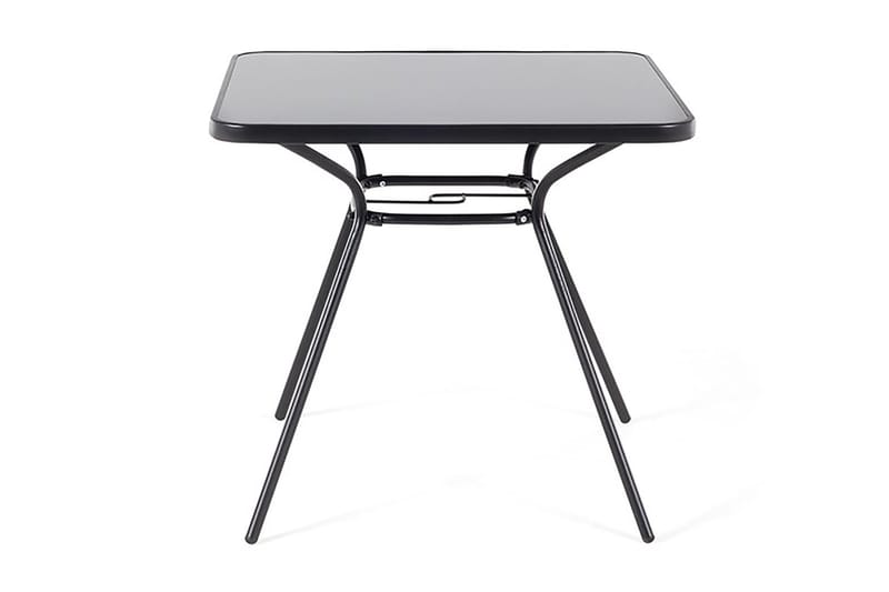 Livo havemøbler med bord + 4 stole - Sort - Havemøbler - Udendørsgruppe - Havesæt