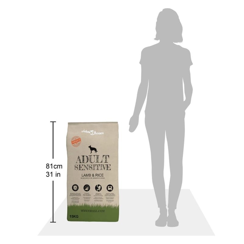 Luksustørfoder Til Hunde Adult Sensitive Lamb & Rice 15 Kg - Havemøbler - Udendørsgruppe - Havesæt