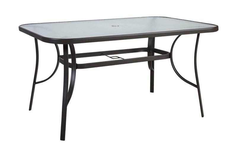 Møbelsæt DUBLIN bord og 6 stole farve: mørkebrun - Havesæt