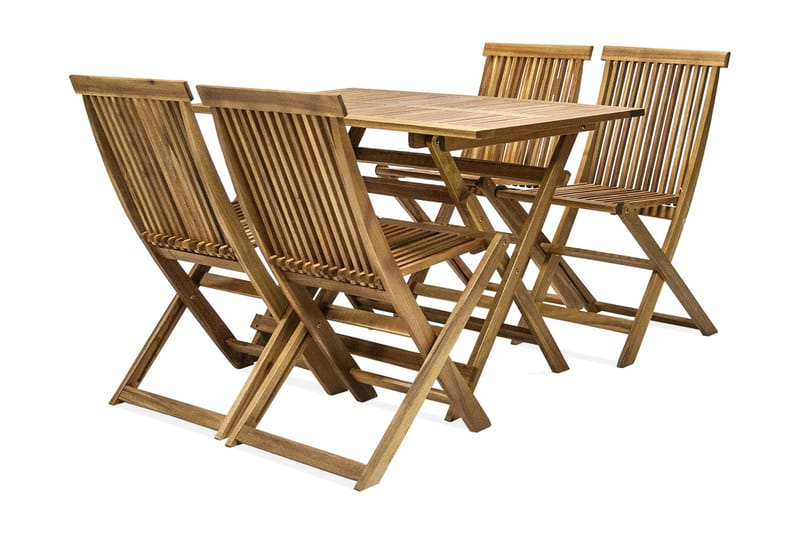 Møblerne FINLAY bord og 4 stole 110x75xH72cm - Havesæt