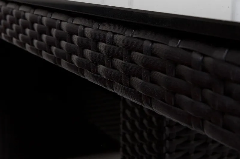 Majestic Havesæt 210 + 6 Thor Lyx Lænestole - Sort/Sort - Havemøbler - Udendørsgruppe - Havesæt