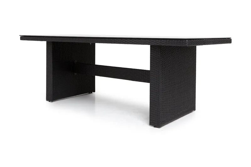 Majestic Havesæt 210 + 6 Thor Lyx Lænestole - Sort/Sort - Havemøbler - Udendørsgruppe - Havesæt