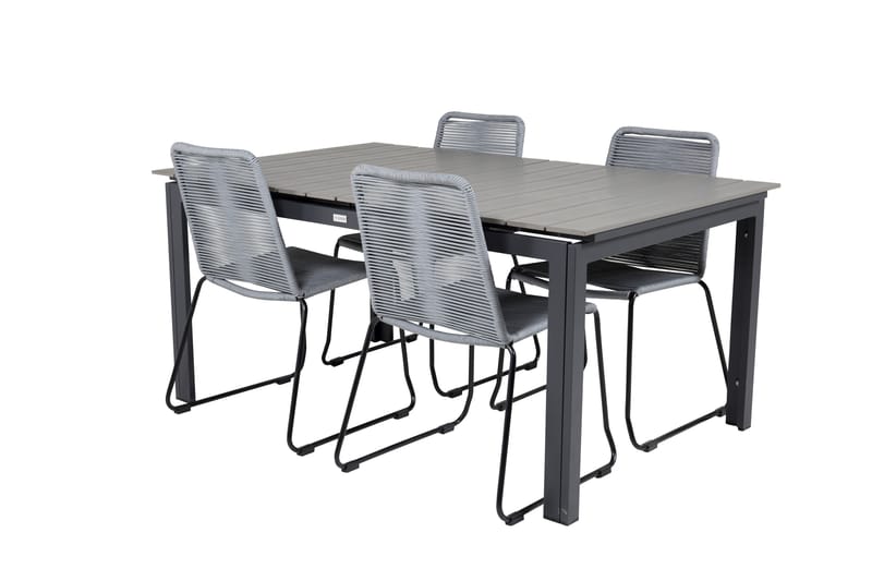 Mesa Spisebordssæt + 4 Hochanas Spisebordsstole - Venture Home - Havesæt