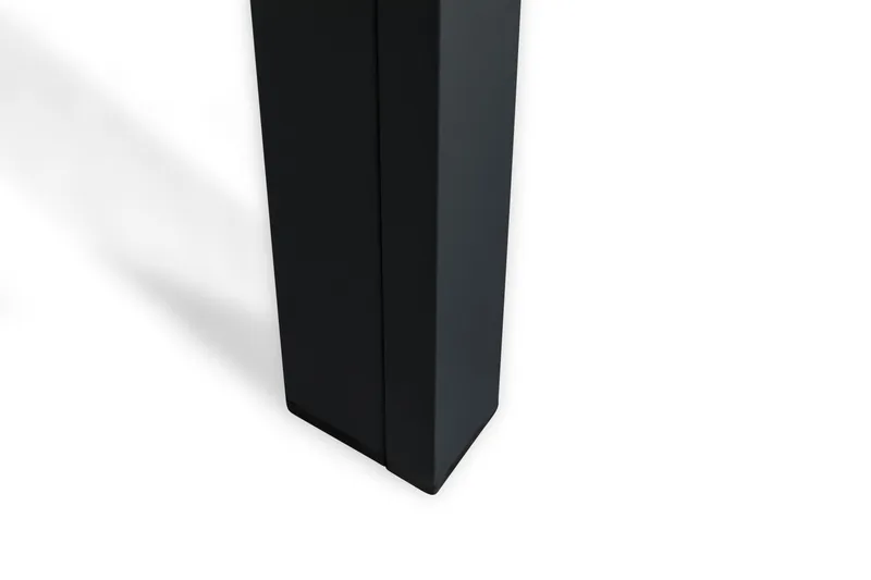 Portland Spisebordssæt 160-220x90 + 4 Maggie Positionsstol - Sort - Havemøbler - Udendørsgruppe - Havesæt