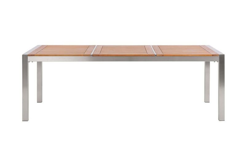 Ristinge Spisebordssæt 220 cm + 8 Stole - Grå - Havesæt