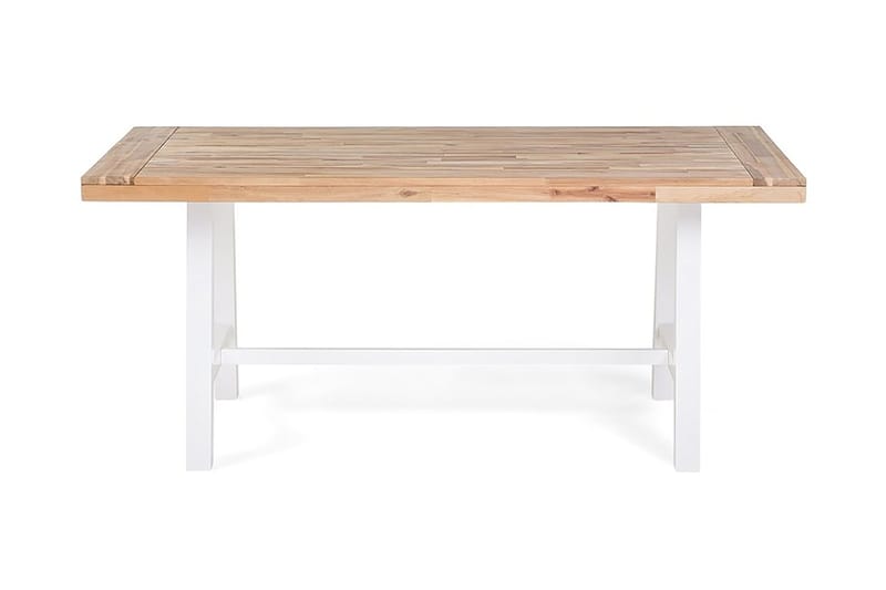 Scania Havemøbler Bord + 2 bænke 80 cm - Hvid - Havemøbler - Udendørsgruppe - Havesæt