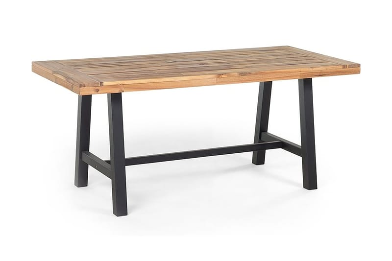 Scania Havemøbler Bord + 2 bænke 80 cm - Sort - Havemøbler - Udendørsgruppe - Havesæt