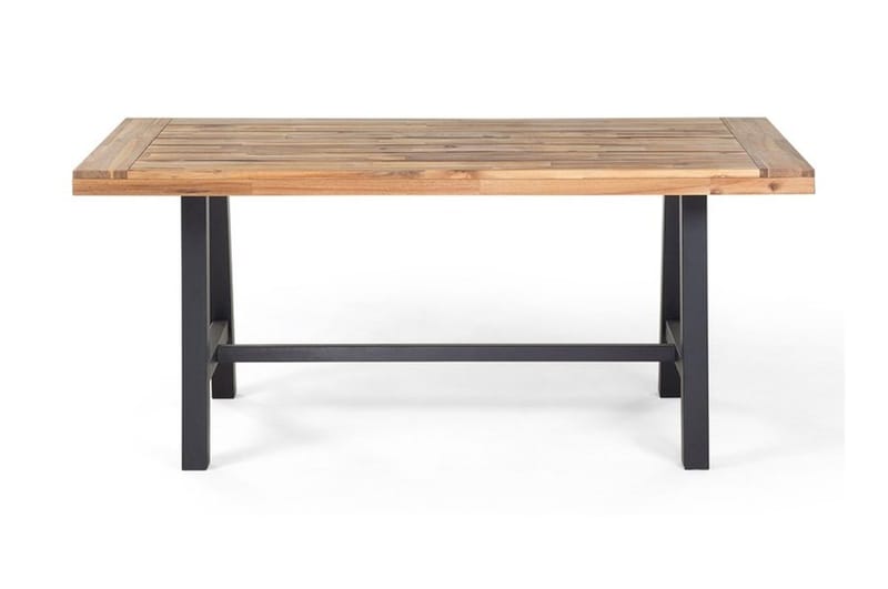 Scania Havemøbler Bord + 2 bænke 80 cm - Sort - Havemøbler - Udendørsgruppe - Havesæt