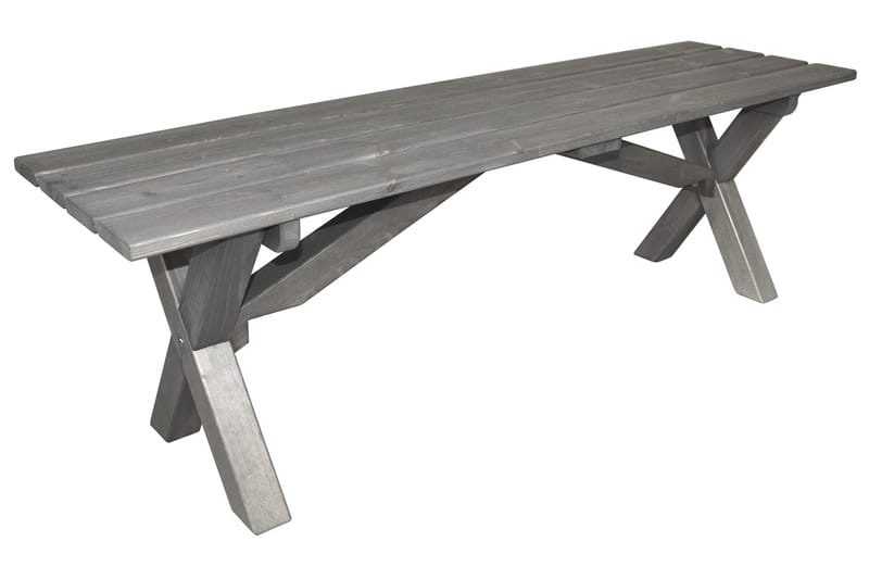 Scottsdale Spisebordssæt 150 cm + 2 Solanum stole, Grå