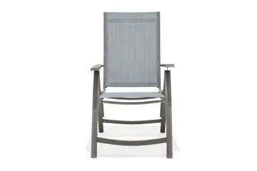 Scottsdale Spisebordssæt 150 cm + 2 Solanum stole - Grå - Havemøbler - Udendørsgruppe - Havesæt