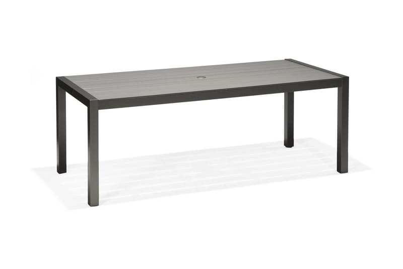 Solana Spisebordssæt 201 cm + 8 stole - Grå - Havemøbler - Udendørsgruppe - Havesæt