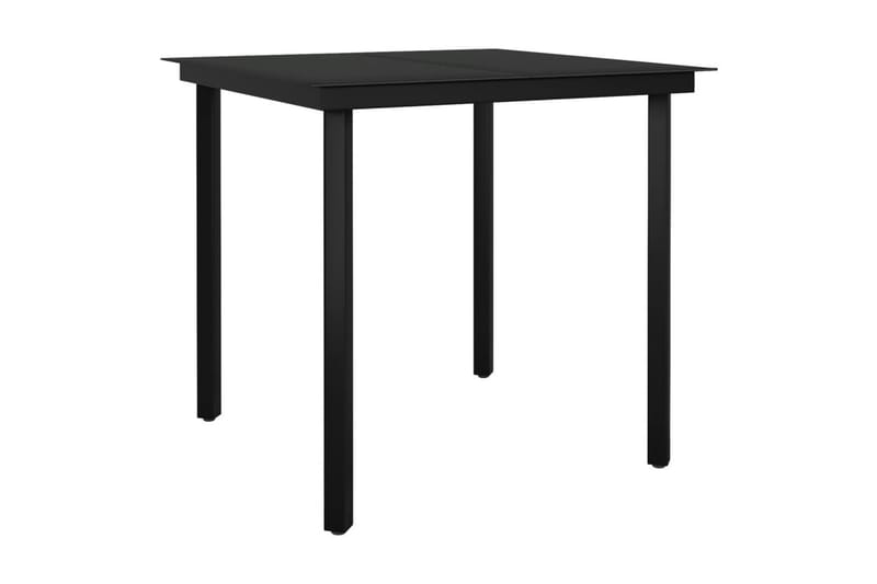 spisebordssæt til haven 3 dele med hynder polyrattan og glas - Beige - Havemøbler - Udendørsgruppe - Havesæt
