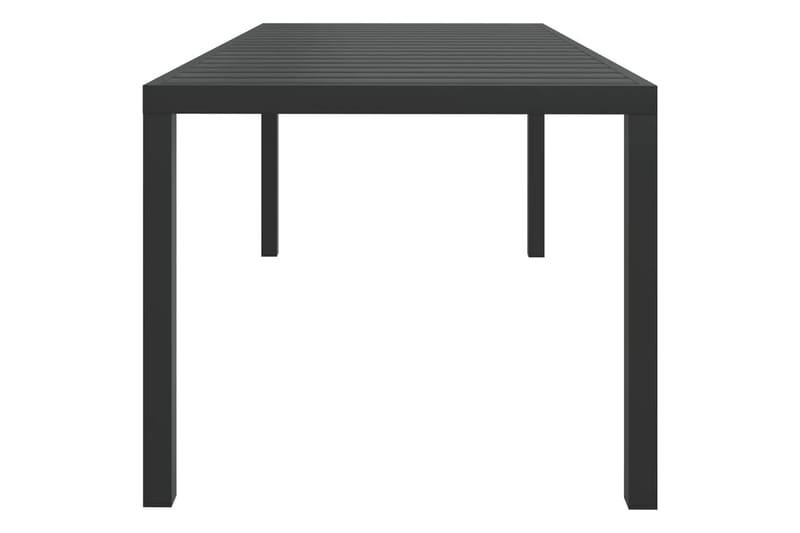 spisebordssæt til haven 9 dele med hynder polyrattan sort - Sort - Havesæt