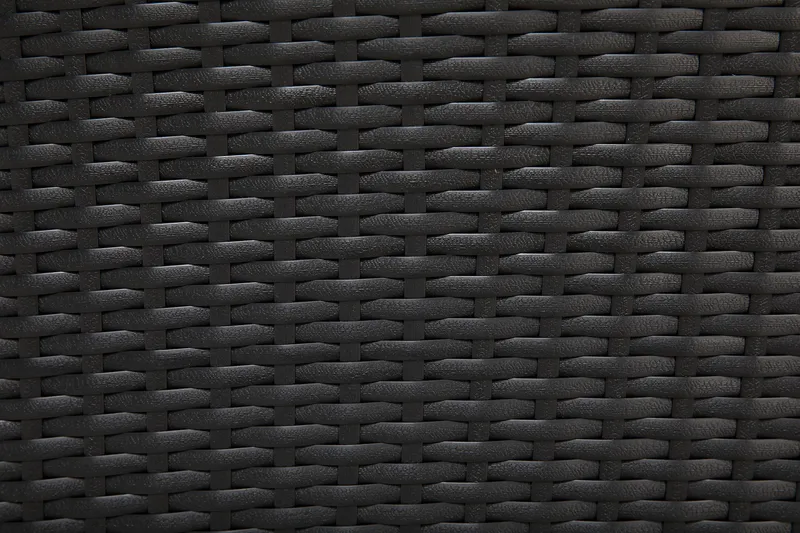 Thor Havesæt 140 + 4 Thor Lyx Lænestole - Sort/Sort - Havemøbler - Udendørsgruppe - Havesæt