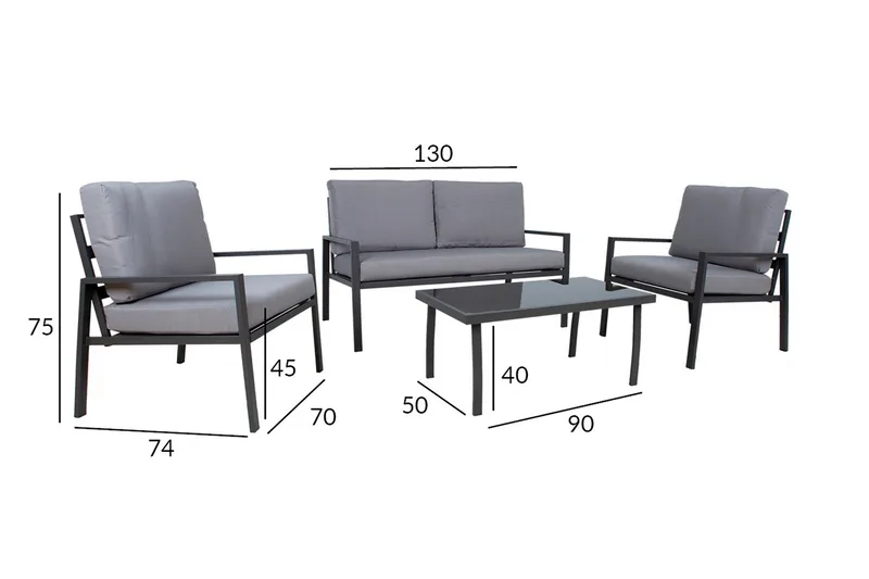 Tifton Havesæt - Have - Udendørs miljø - Altan & terrasse - Altanmøbler