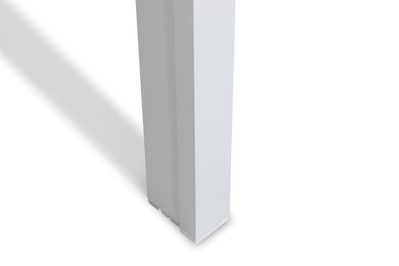 Tunis Spisebordssæt 205x90 + 6 Maggie Positionsstol - Hvid/Grå - Havemøbler - Udendørsgruppe - Havesæt