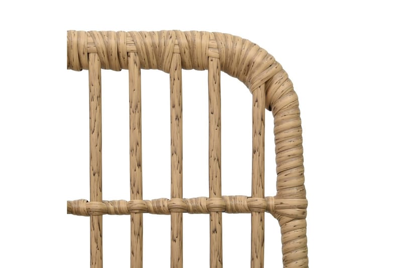 Udendørs Spisebordssæt 3 Dele Polyrattan og Glas - Sort - Havemøbler - Udendørsgruppe - Havesæt