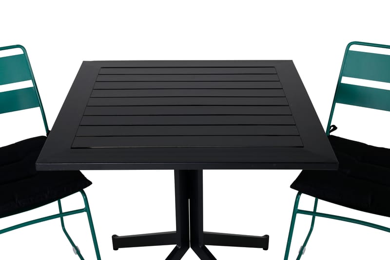 Way Spisebordssæt 70cm + 2 Lina Stole Hvid - Venture Home - Havesæt