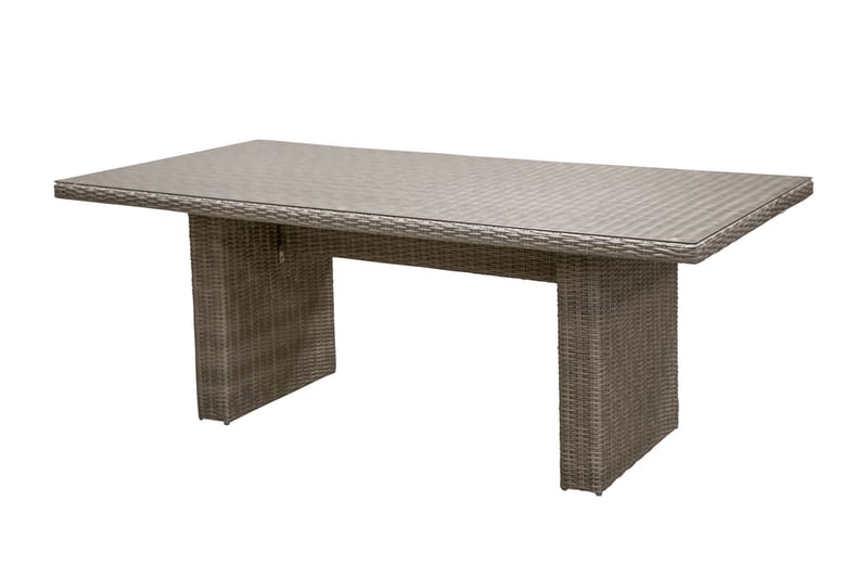 Wembley Spisebordssæt 200cm + 6 Stole - Natur/Brun - Havemøbler - Udendørsgruppe - Havesæt