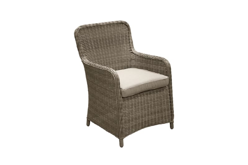 Wembley Spisebordssæt 200cm + 6 Stole - Natur/Brun - Havemøbler - Udendørsgruppe - Havesæt