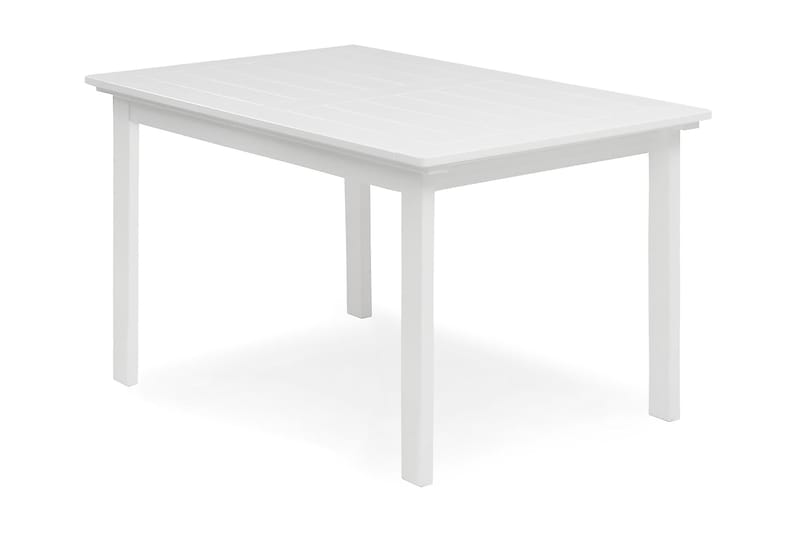 Hillerstorp Läckö Spisebordsæt 80x135 + 2 Lænestole + Sofa - Hvid - Havesæt