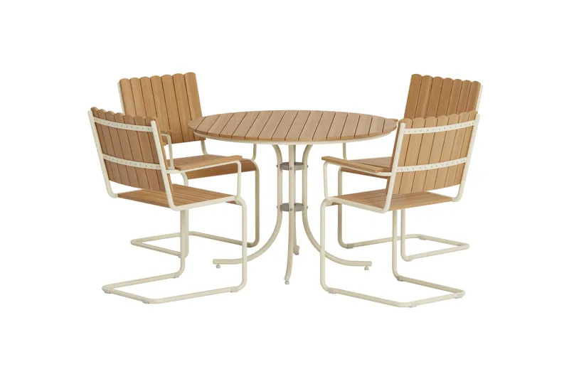 Kullaberg Spisegruppe Udendørs, Beige