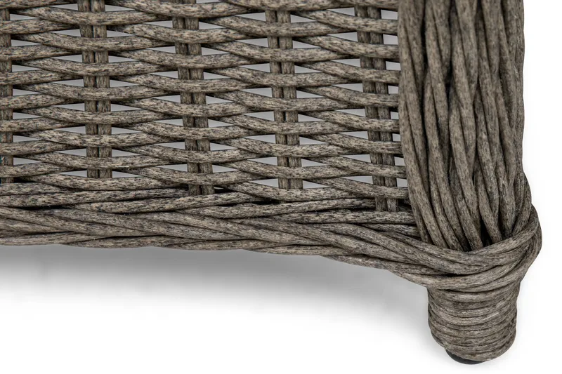 Marcus Spisebordssæt 200 + 6 Lænestole m Hynde - Grå - Havemøbler - Udendørsgruppe - Havesæt