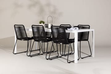 Matgrupp Venture Home Vit - Havemøbler - Udendørsgruppe - Havesæt