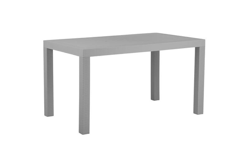 Matsalsset Beliani Fossano Ljusgrå, 6-Sits Light grey - Havemøbler - Udendørsgruppe - Havesæt