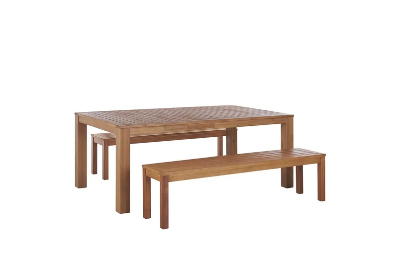 Matsalsset Beliani Monsano Light wood, undefined
