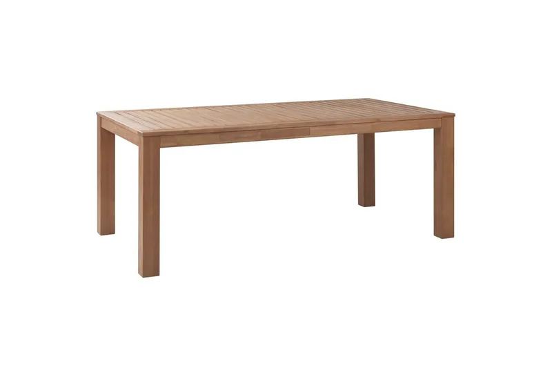 Matsalsset Beliani Monsano Light wood - Havemøbler - Udendørsgruppe - Havesæt