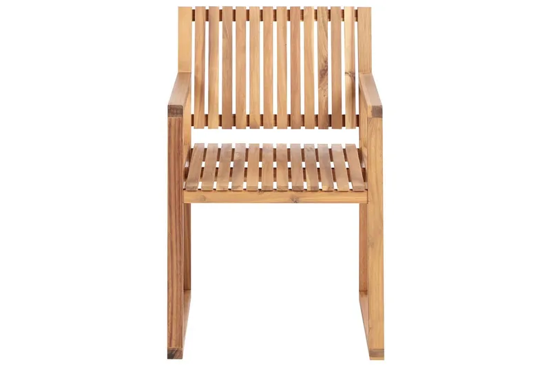 Matsalsset Beliani Sassari II 8-Sits Light wood||Navy blue||White - Havemøbler - Udendørsgruppe - Havesæt