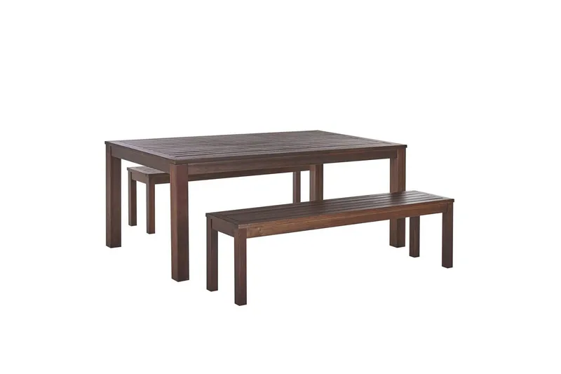 Matsalsset Beliani Tuscania Dark wood, undefined
