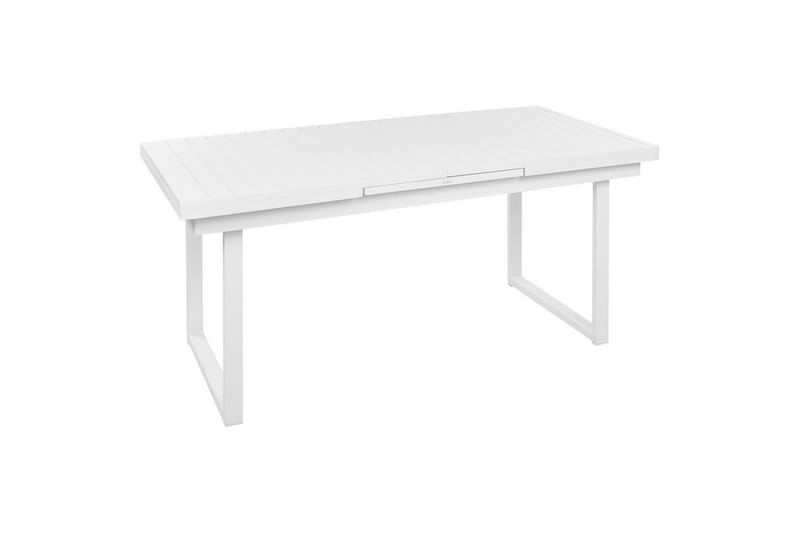 Matsalsset Beliani Valcanetto/Cosoleto Vit/Beige/Silver, 8-Sits White||Beige||Silver - Havemøbler - Udendørsgruppe - Havesæt