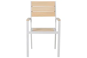 Matsalsset Beliani Prato Beige - Havemøbler - Udendørsgruppe - Havesæt